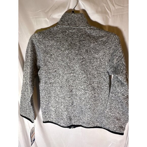 Nautica Boys Little Full-Zip Fleece Jacket, Grey, Size S, NWT - Picture 5 of 5